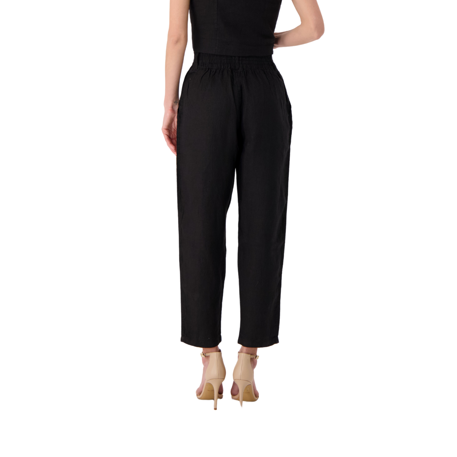 Célina High waist Linen Pant