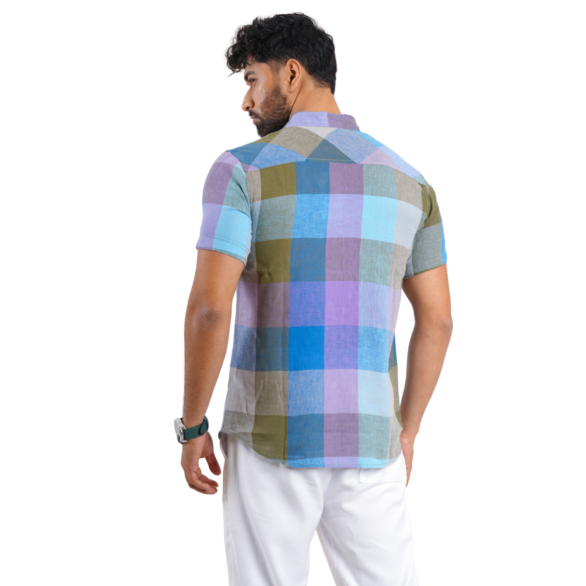 Valenor European Linen Check Shirt