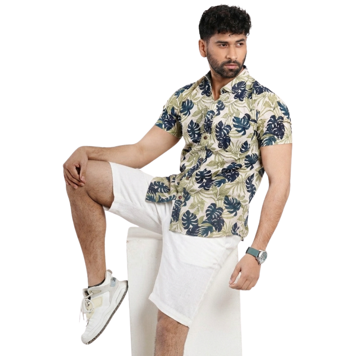 Monarch Tropic Linen Shirt