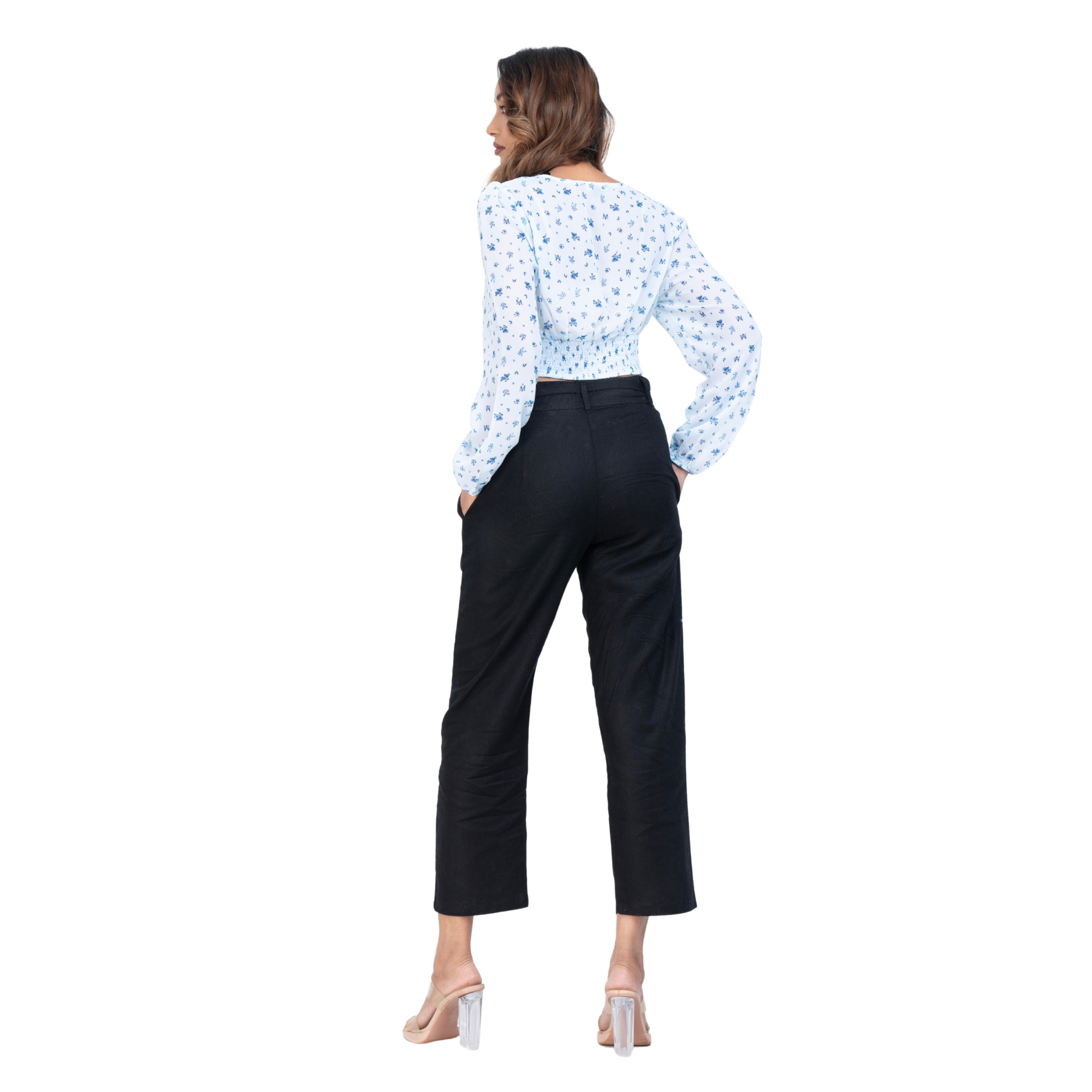 Luxe Straight-Leg Linen Trousers