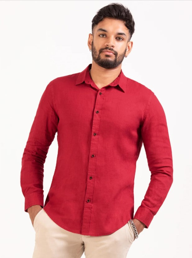 Premium Long sleeve Linen Shirt