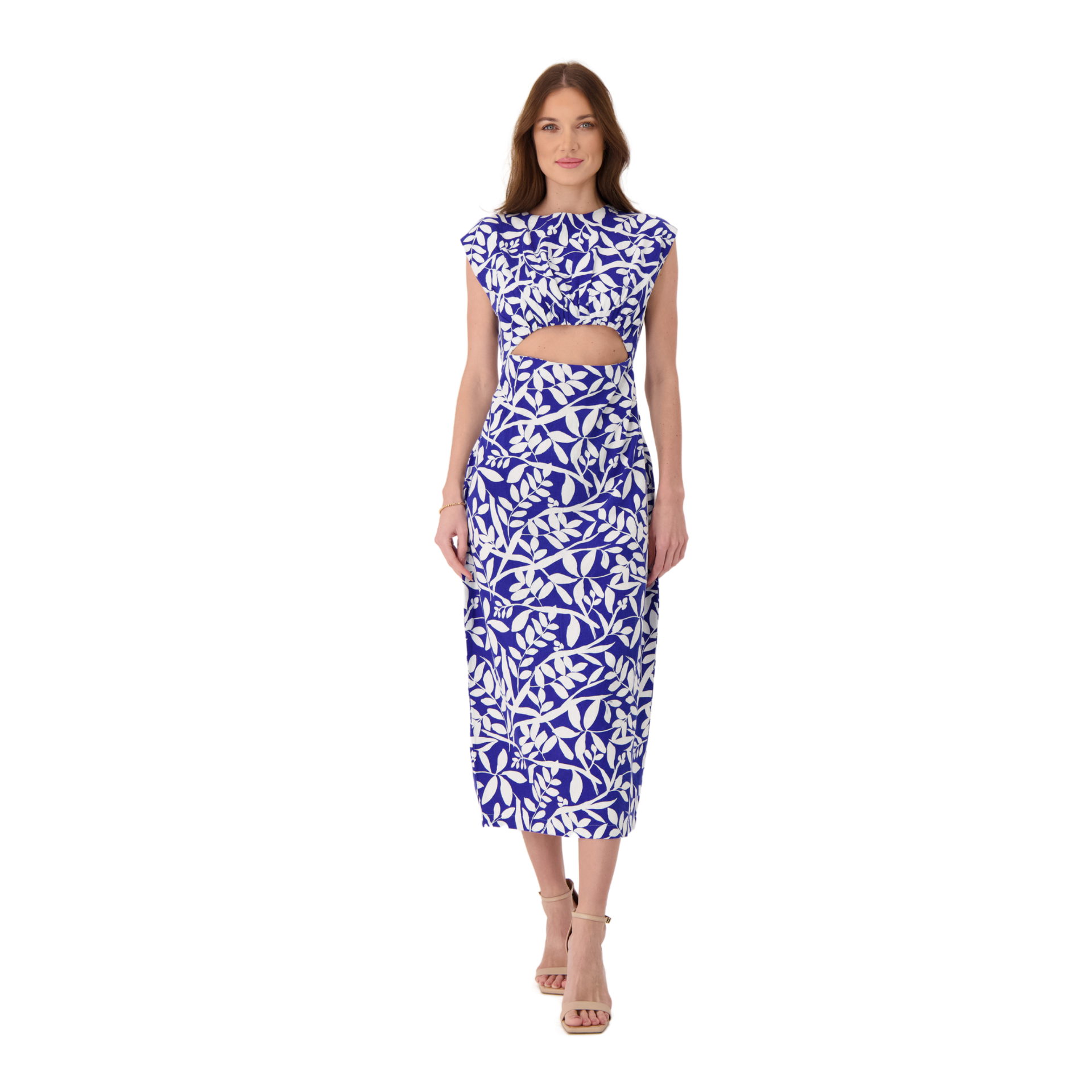 Anna Floral Linen print